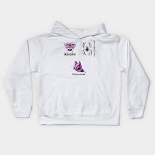 Asexual Indigenous Buggies Kids Hoodie